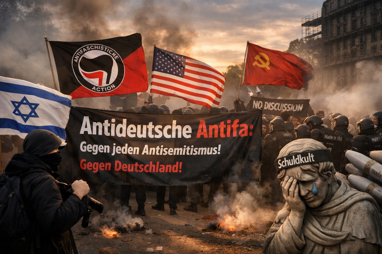 Die antideutsche Antifa – Wenn Antifaschismus sich selbst widerspricht