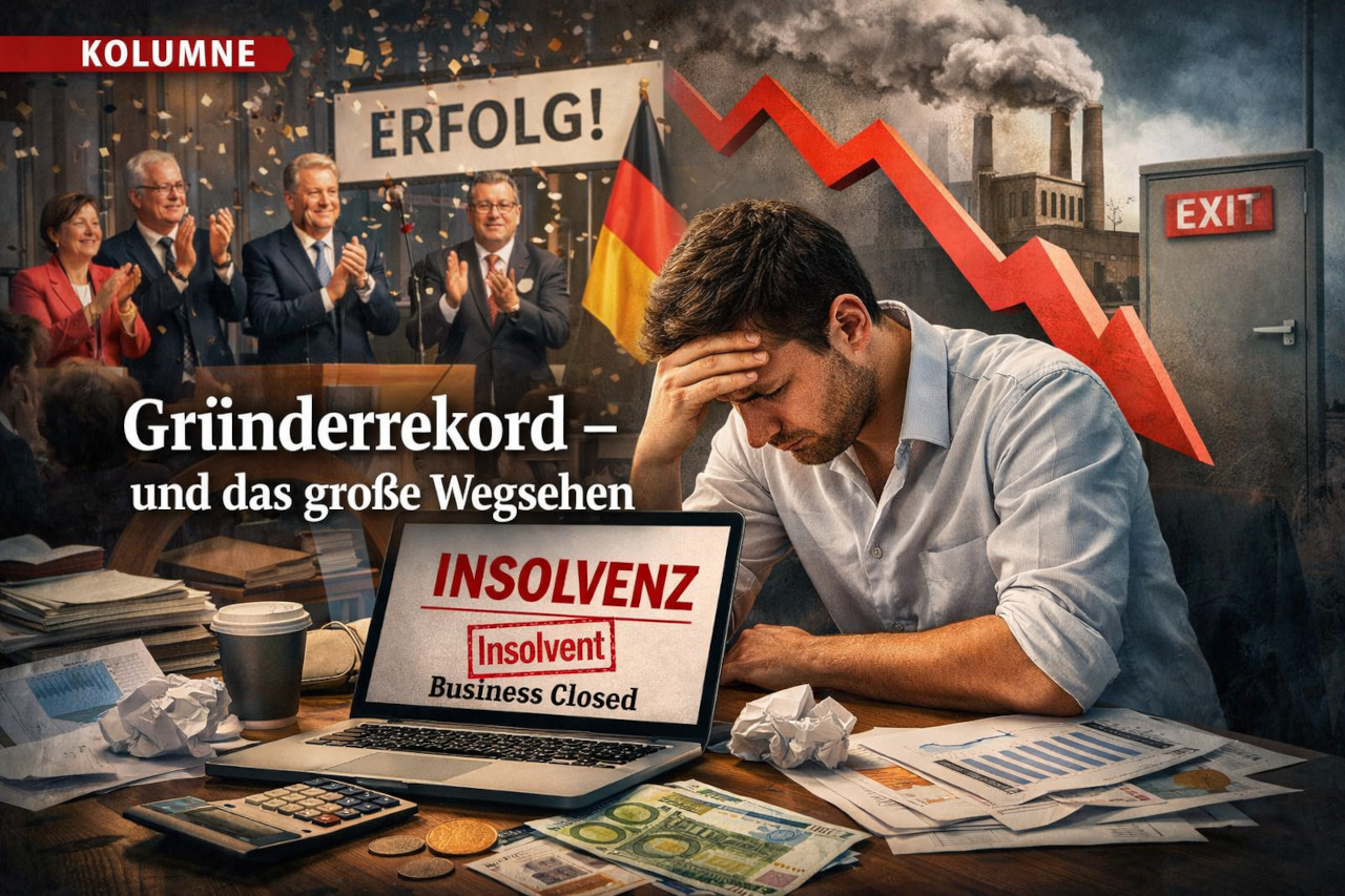 Gründerrekord – und das große Wegsehen