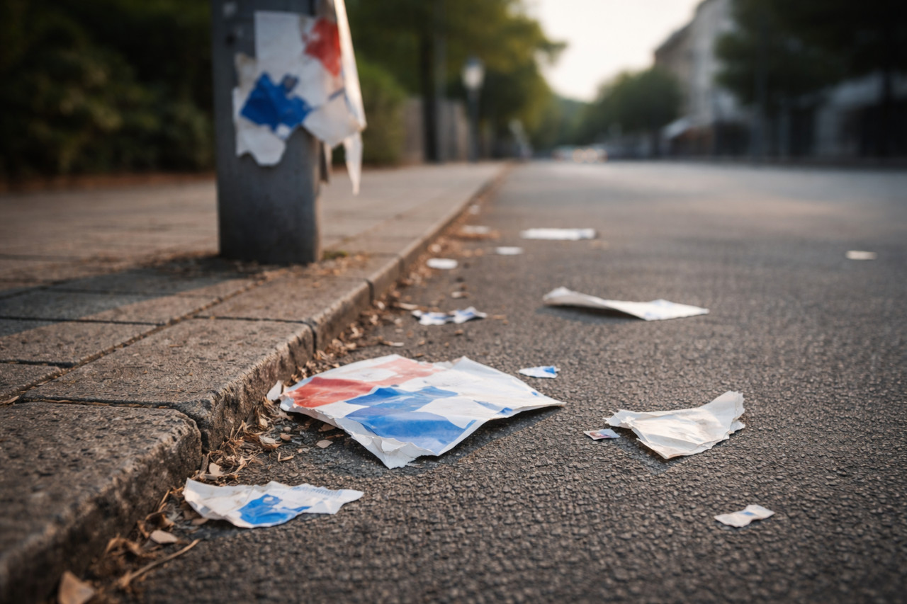 Vandalismus an Wahlplakaten