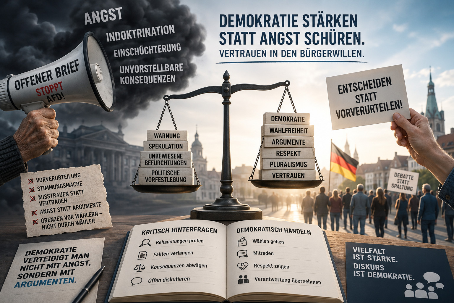 Offener Brief gegen AfD-Wahlsieg